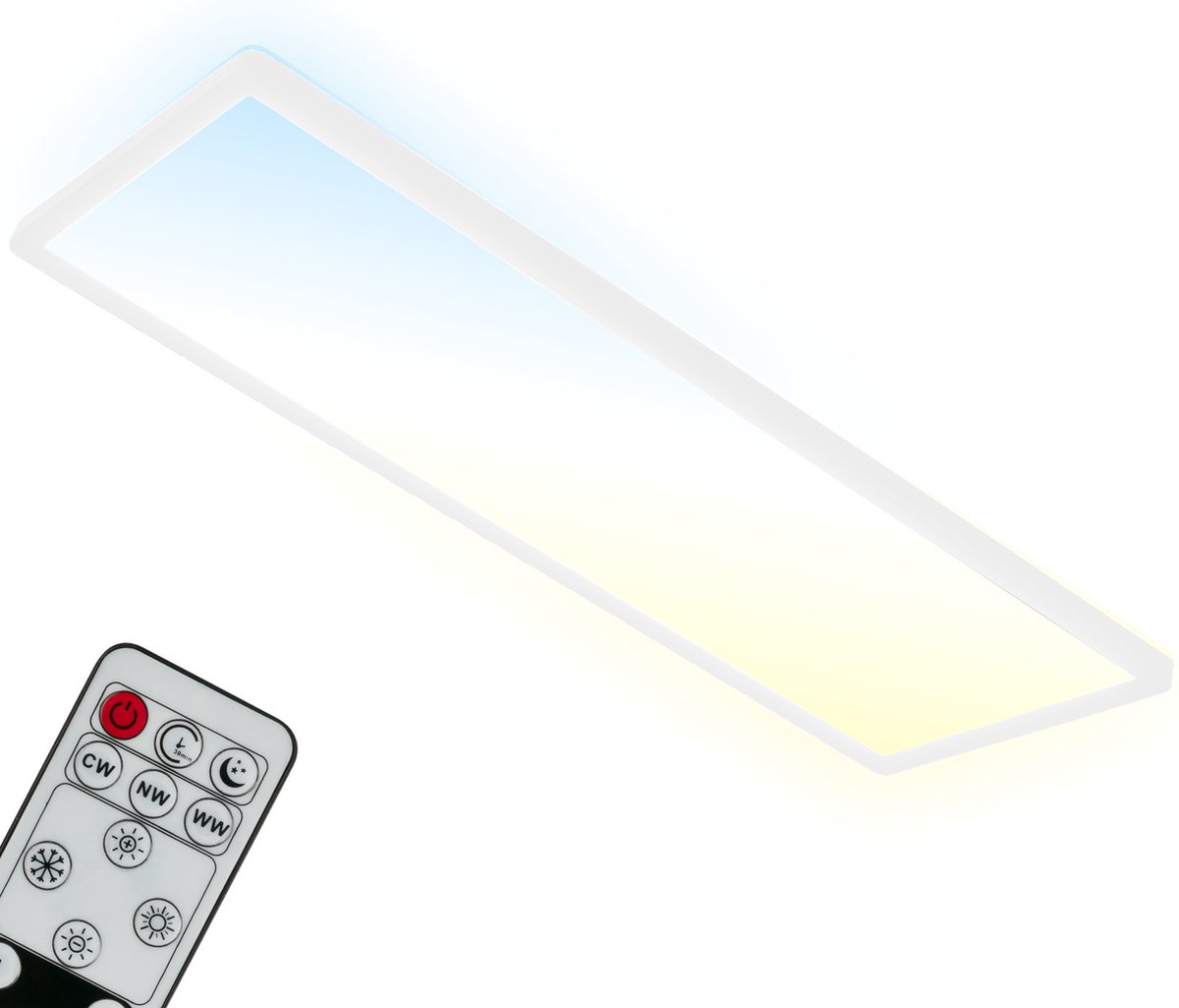 Briloner SLIM 7403016 Panneau à LED 23 W blanc chaud, blanc neutre, blanc froid blanc