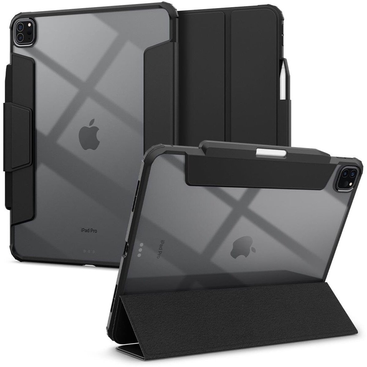 Spigen Ultra Hybrid Pro - black - iPad Pro 13" 2024