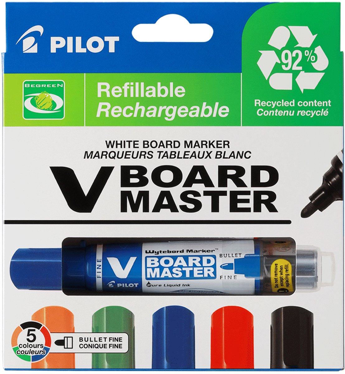 Pilot Pen Pilot V Board Master Begreen