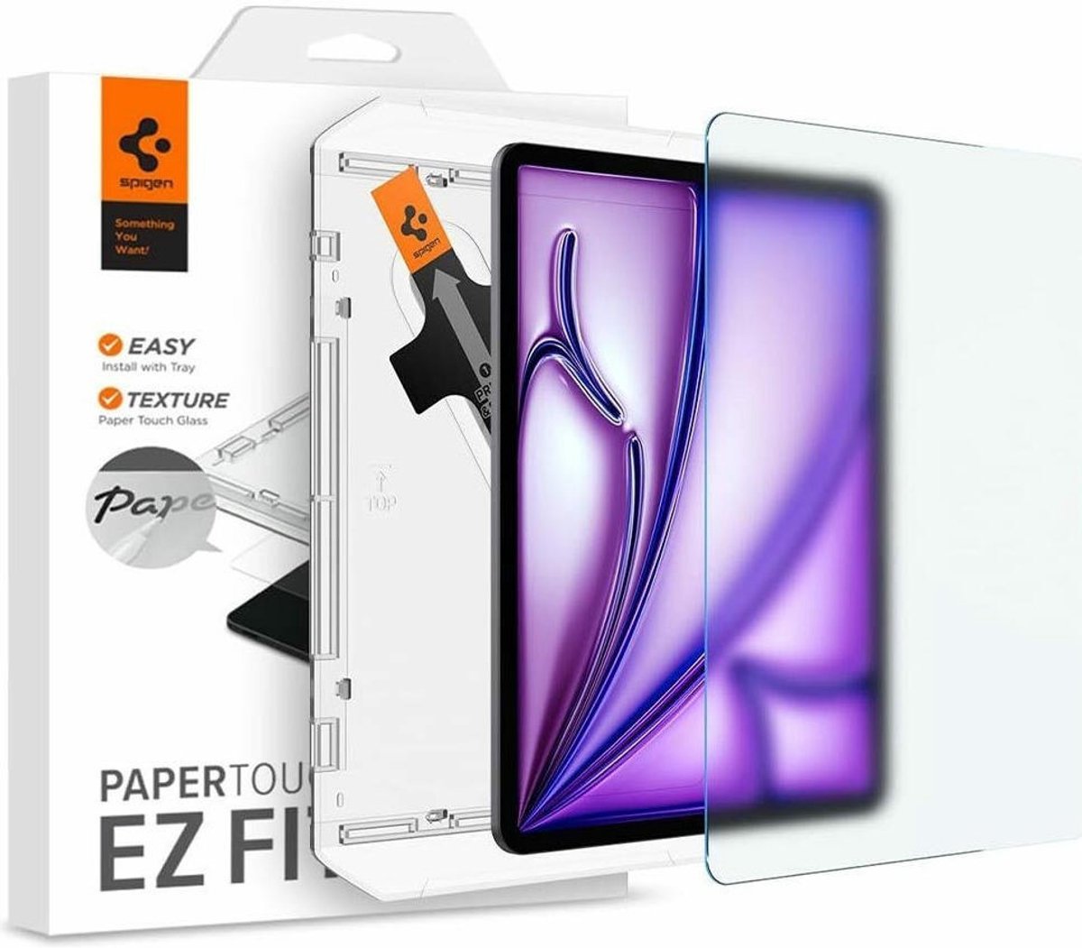 Spigen Paper Touch EZ Fit 1 Pack - iPad Air 13" 2024/2025/2026