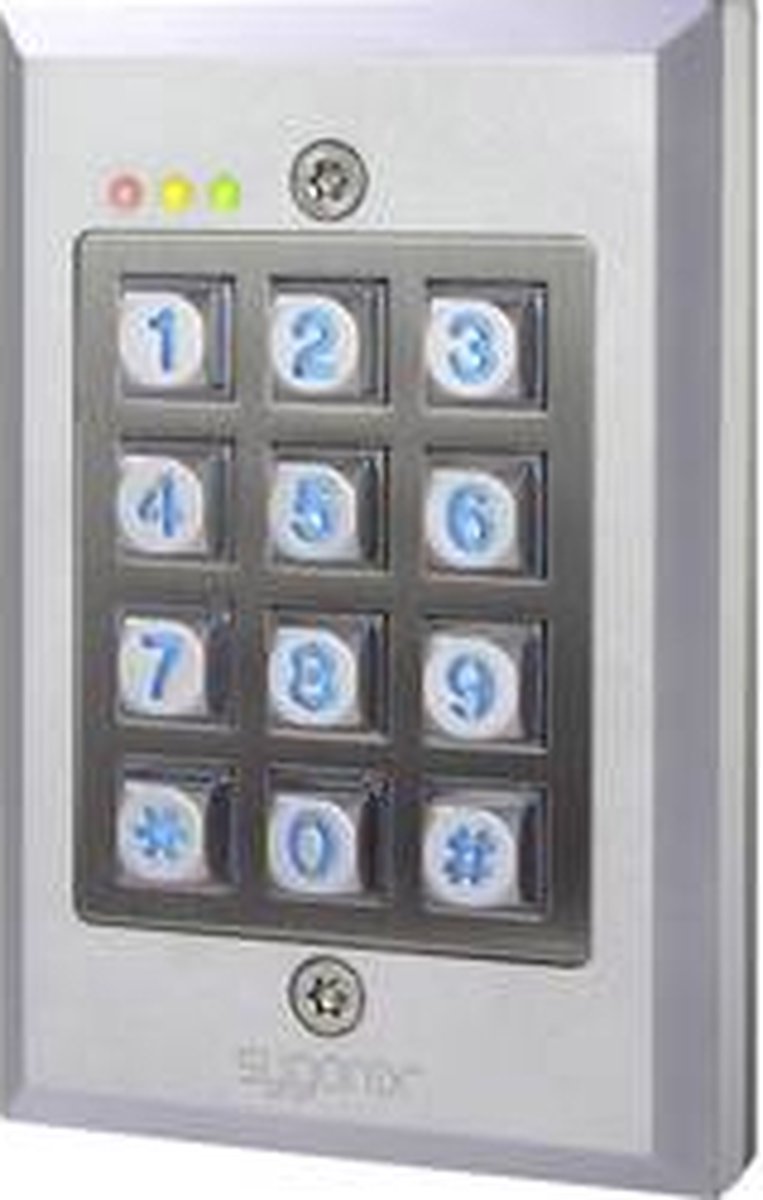 Sygonix SY-3118492 Serrure à code montage apparent (en saillie) IP65 avec clavier éclairé
