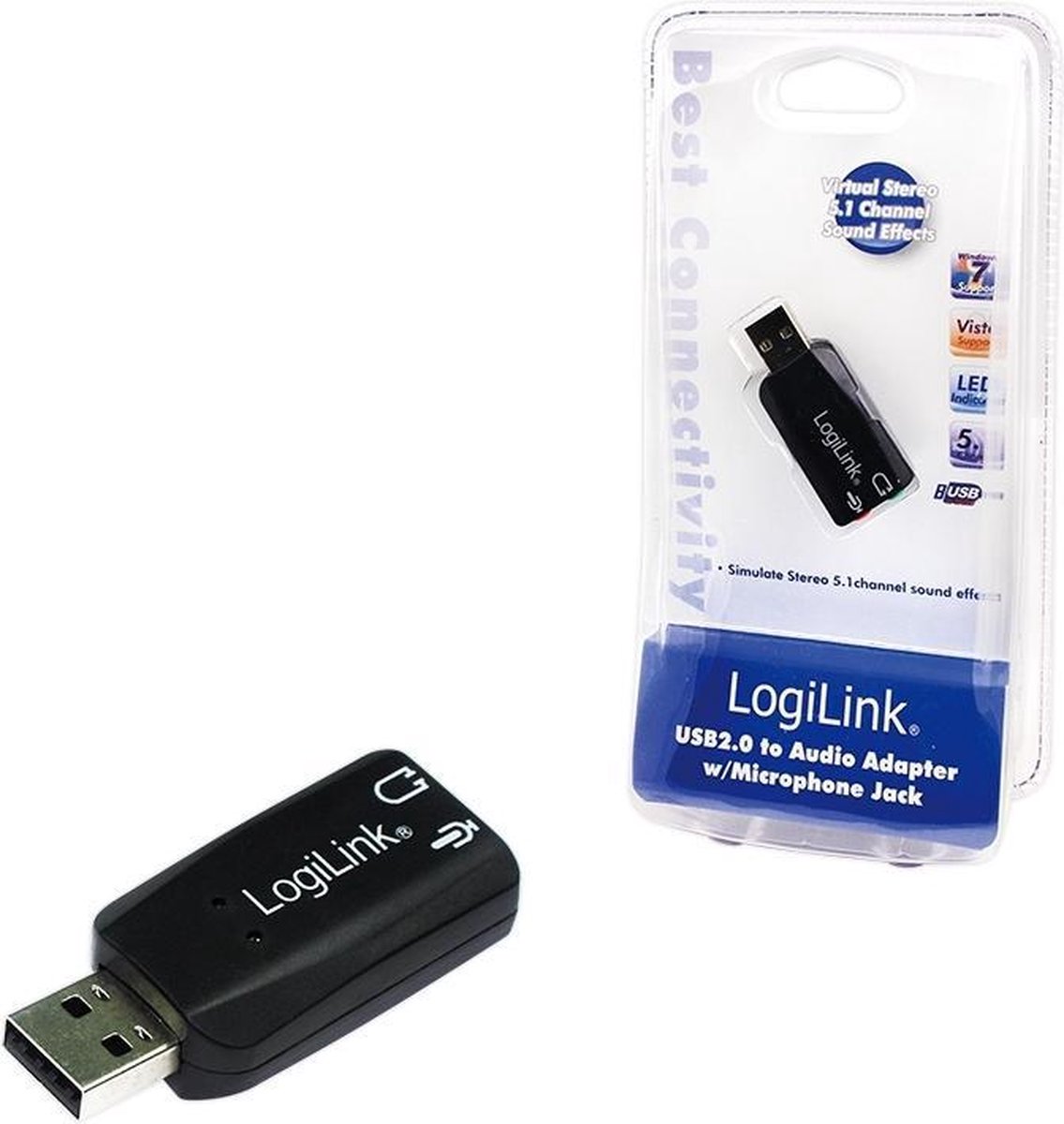 LogiLink USB Soundcard with Virtual 3D S