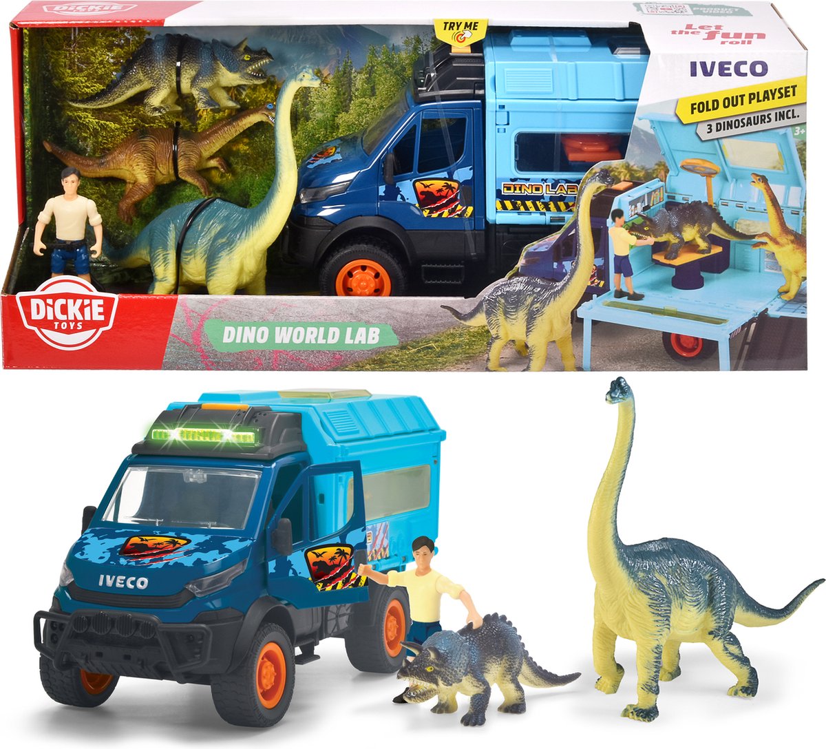 Dickie Dino World Lab Try Me