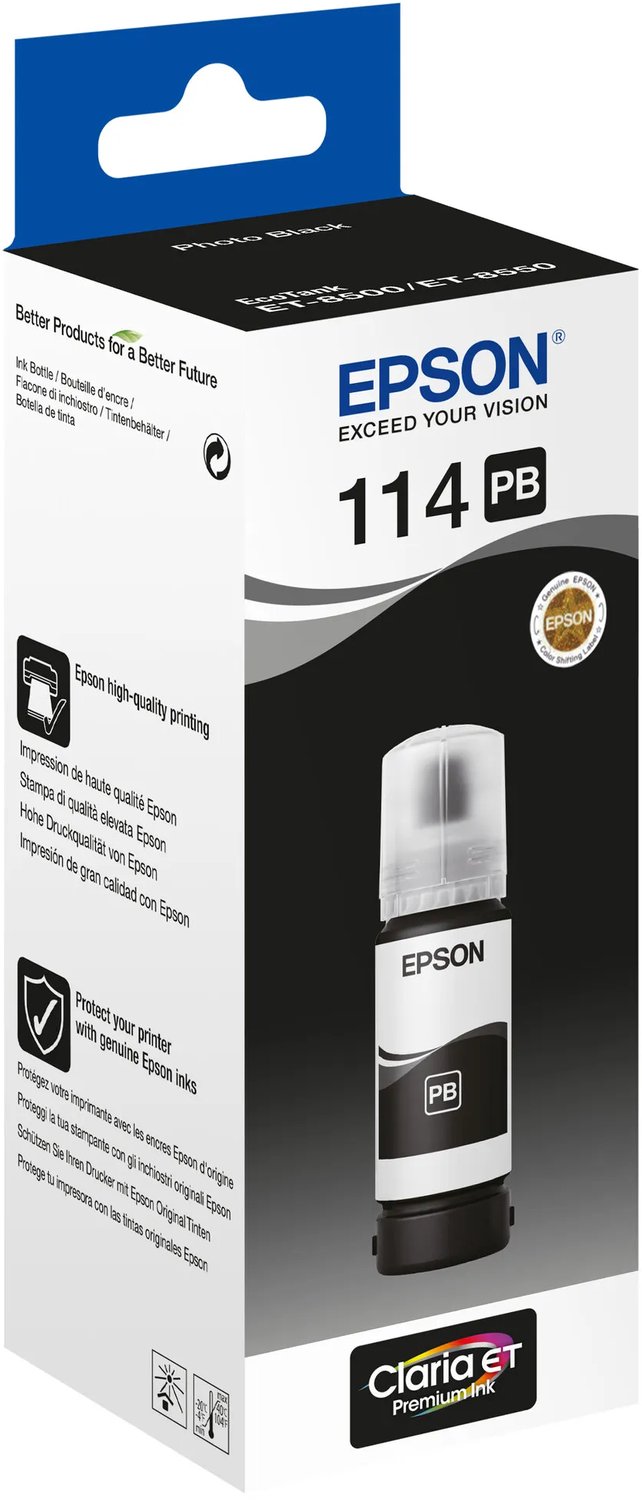 Epson 114 / C13T07B140 EcoTank Ink Refill 70ml