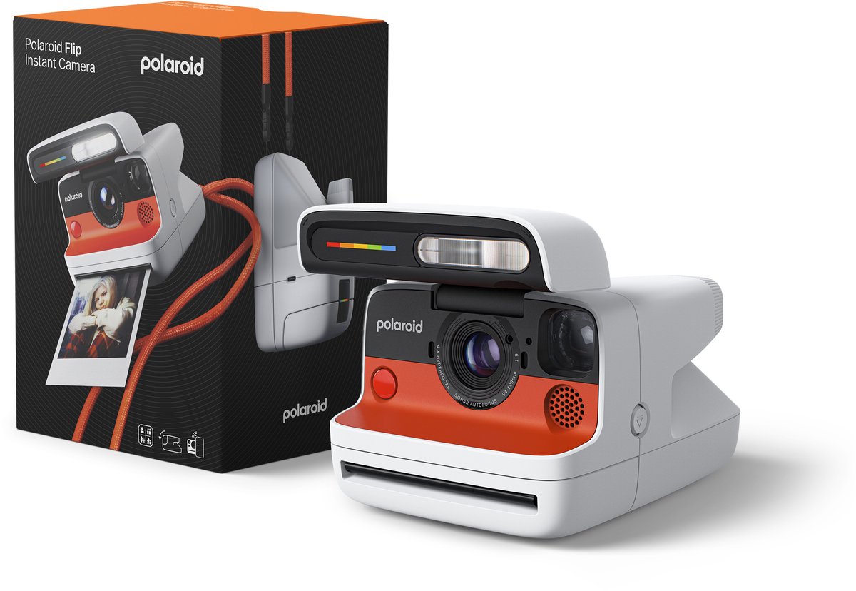 Polaroid Flip Camera White Appareil photo à développement instantané blanc