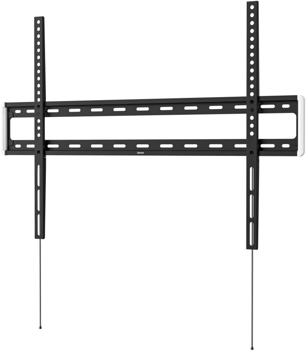 Hama TV Wall Bracket Fixed VESA up to 800x600 100" Black - Maks 75 kg - Maks størrelse 100"