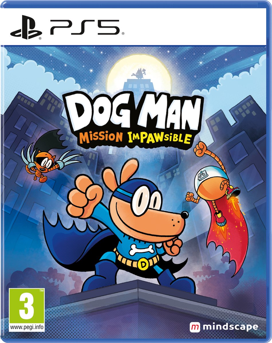 Dog Man: Mission Impawsible - Sony PlayStation 5 - Platformer