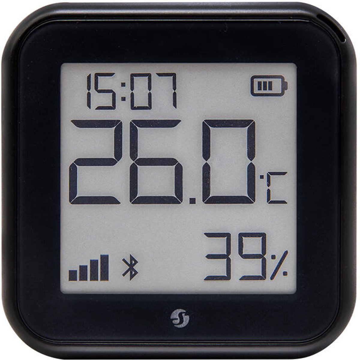 Shelly H&T Matte Black (GEN 3) - WiFi temp-/luftfugtighedssensor