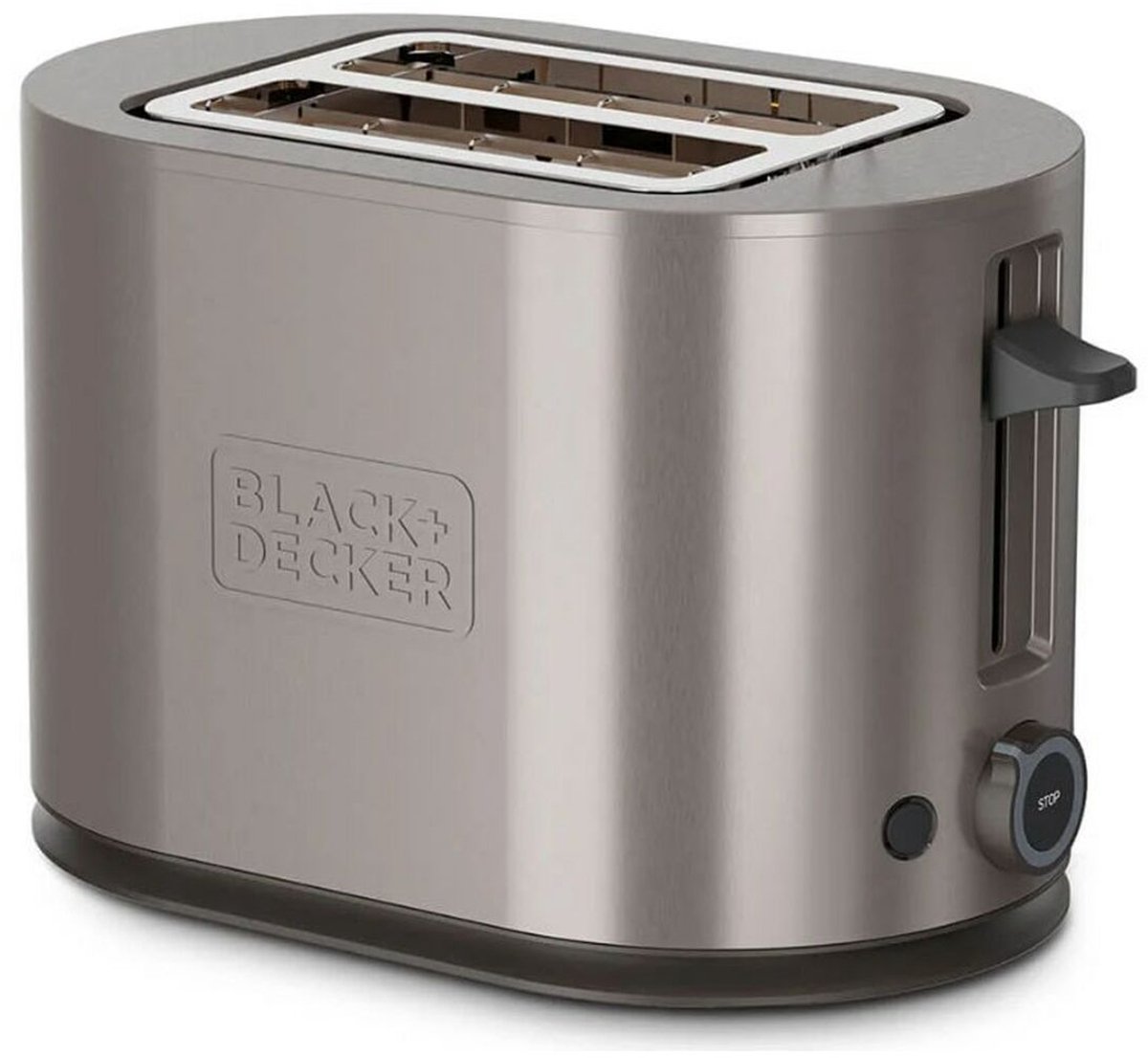 Black & Decker Brødrister Toaster 2 Slot Stainless Steel