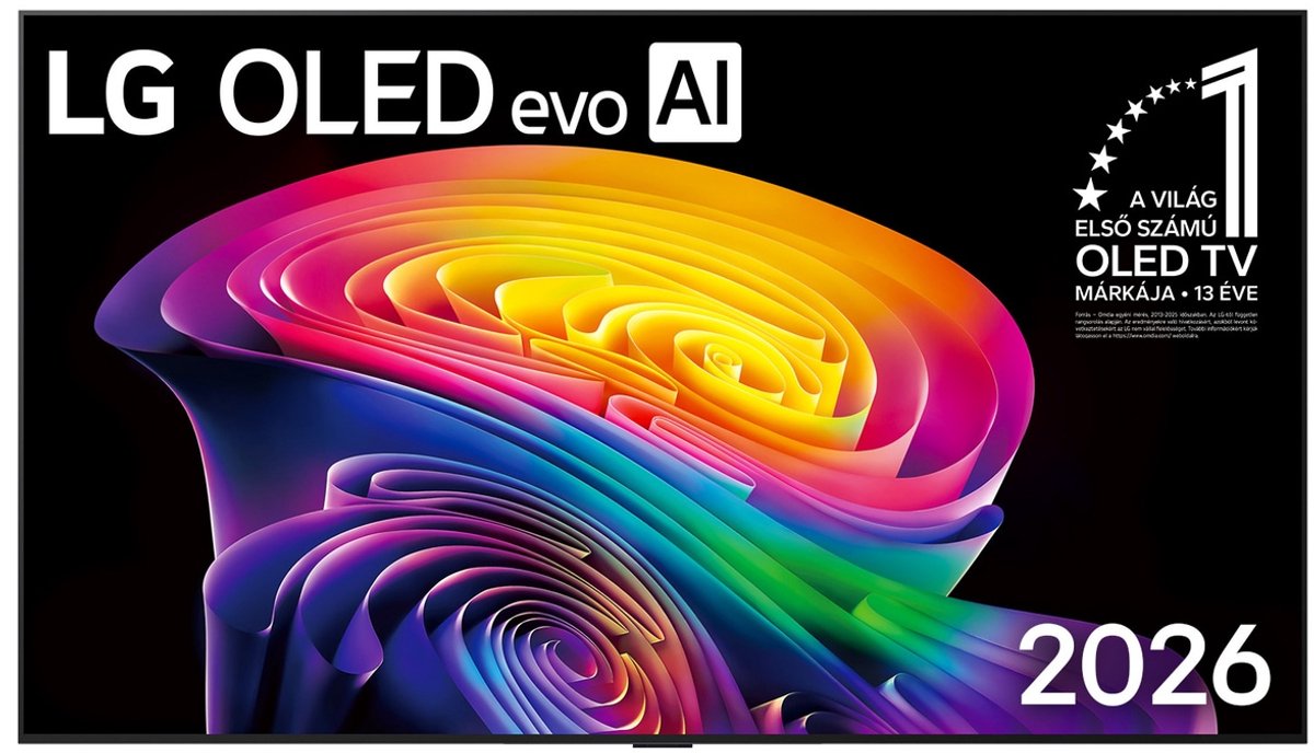 LG 55" Fladskærms TV OLED 4K OLED55C61LA C6 Series - OLED