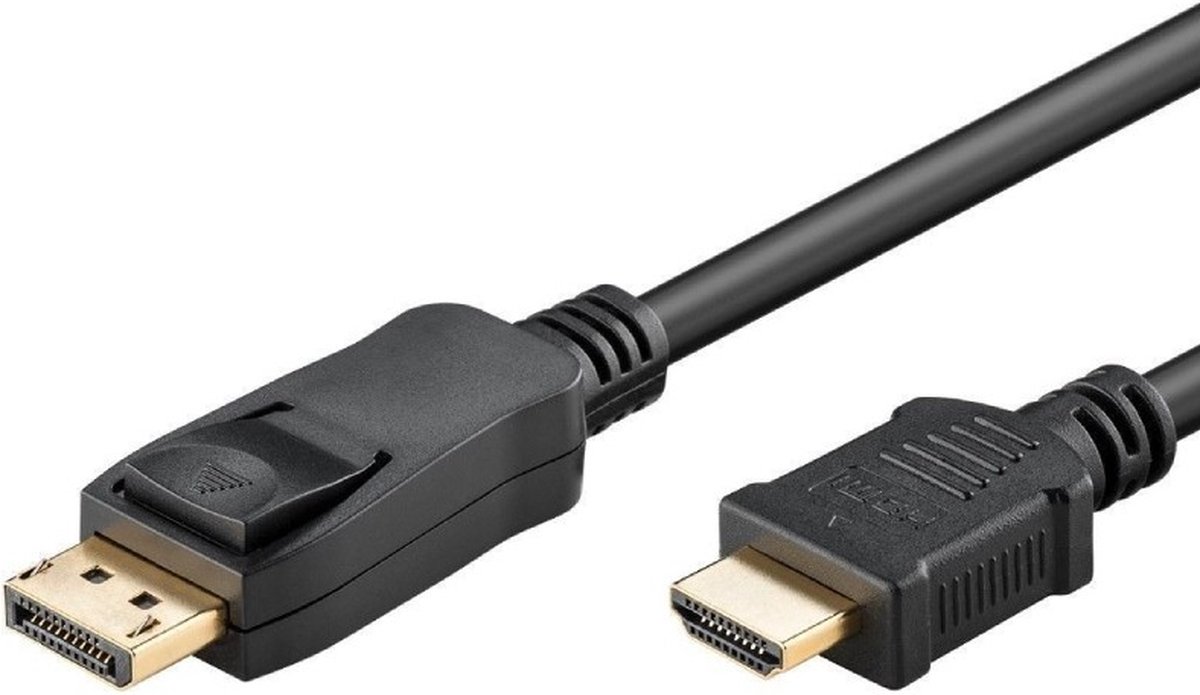Pro DisplayPort 1.2 - HDMI 1.4 - 1m - Sort