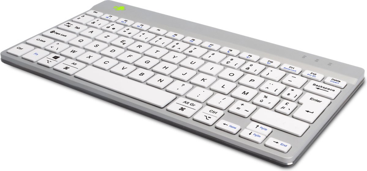 R-Go Tools R-Go Ergonomic Keyboard Compact break - Tastatur - Belgisk - Hvid