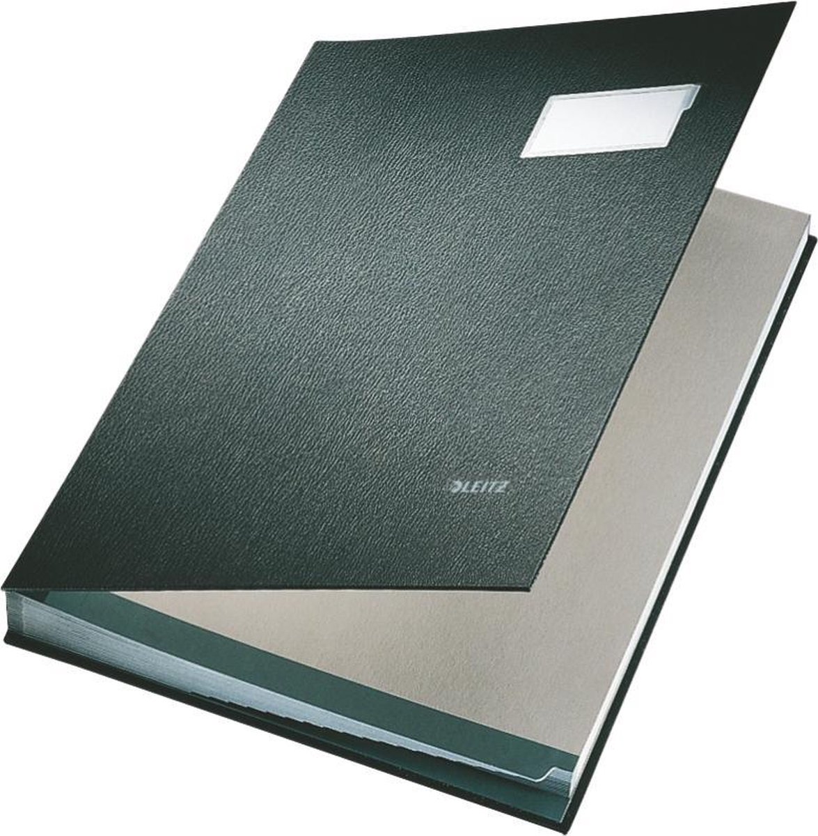 Leitz - classification folder - 20 parts - for A4 - tabbed - black