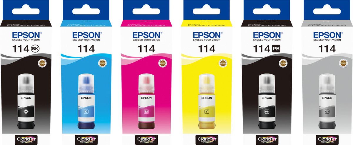 Epson 114 EcoTank - Ink Refill 70 ml - Magenta