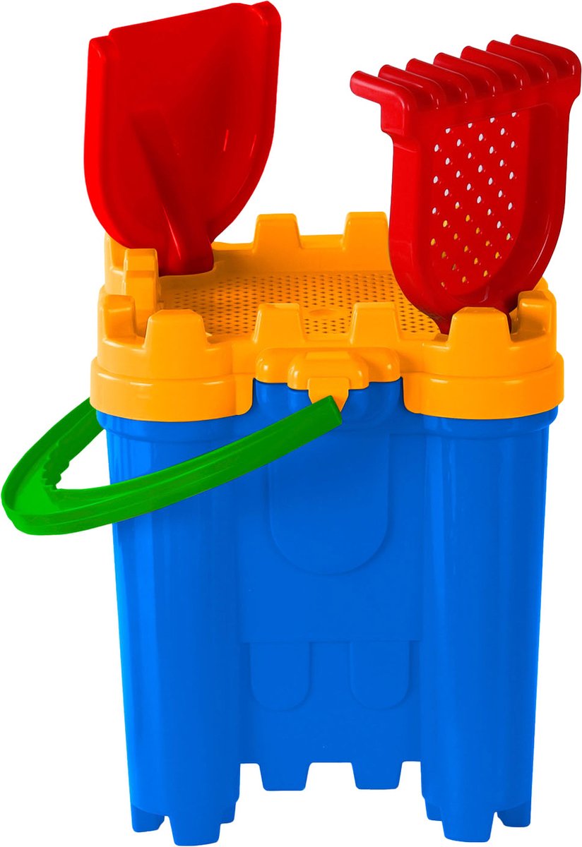 Cavallino Toys - Cavallino Castle bucket set 4 pieces.