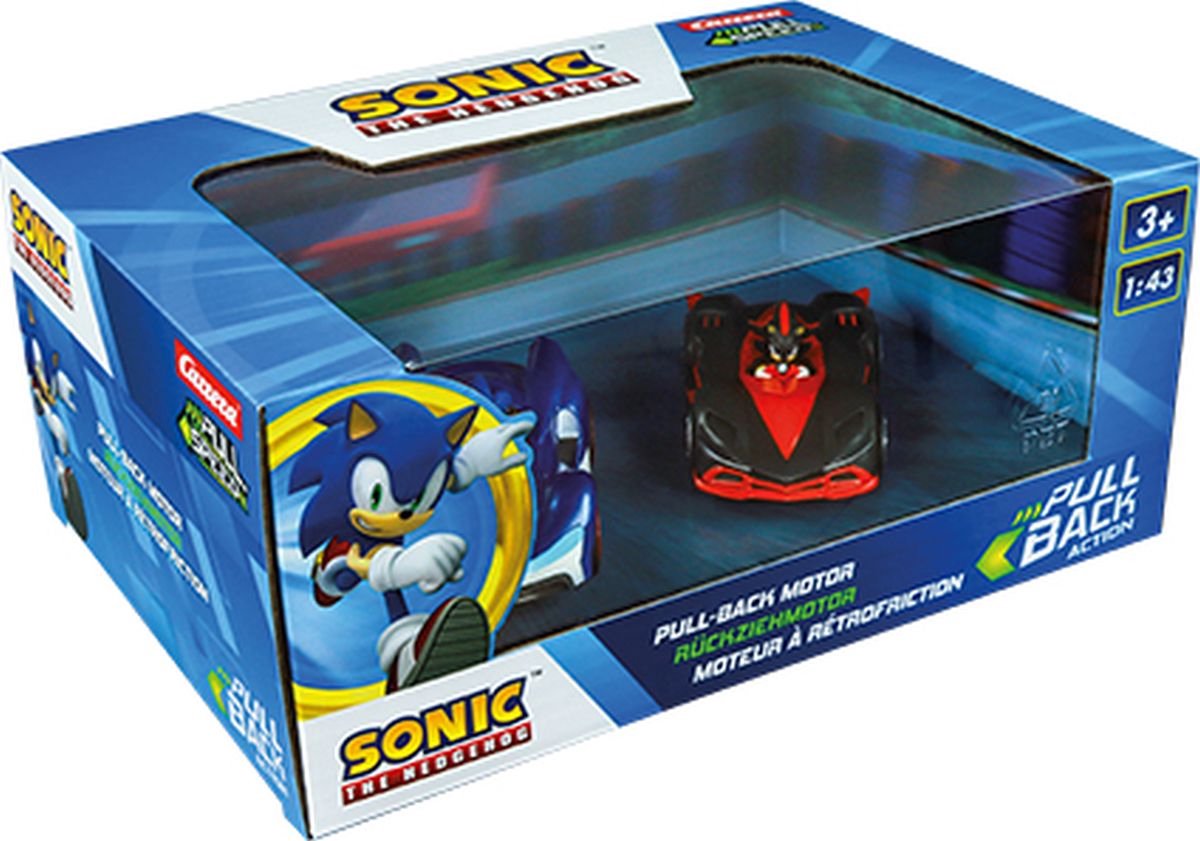 Carrera - Pull Back Auto Team Sonic Racing - Sonic vs. Shadow Twin Pack