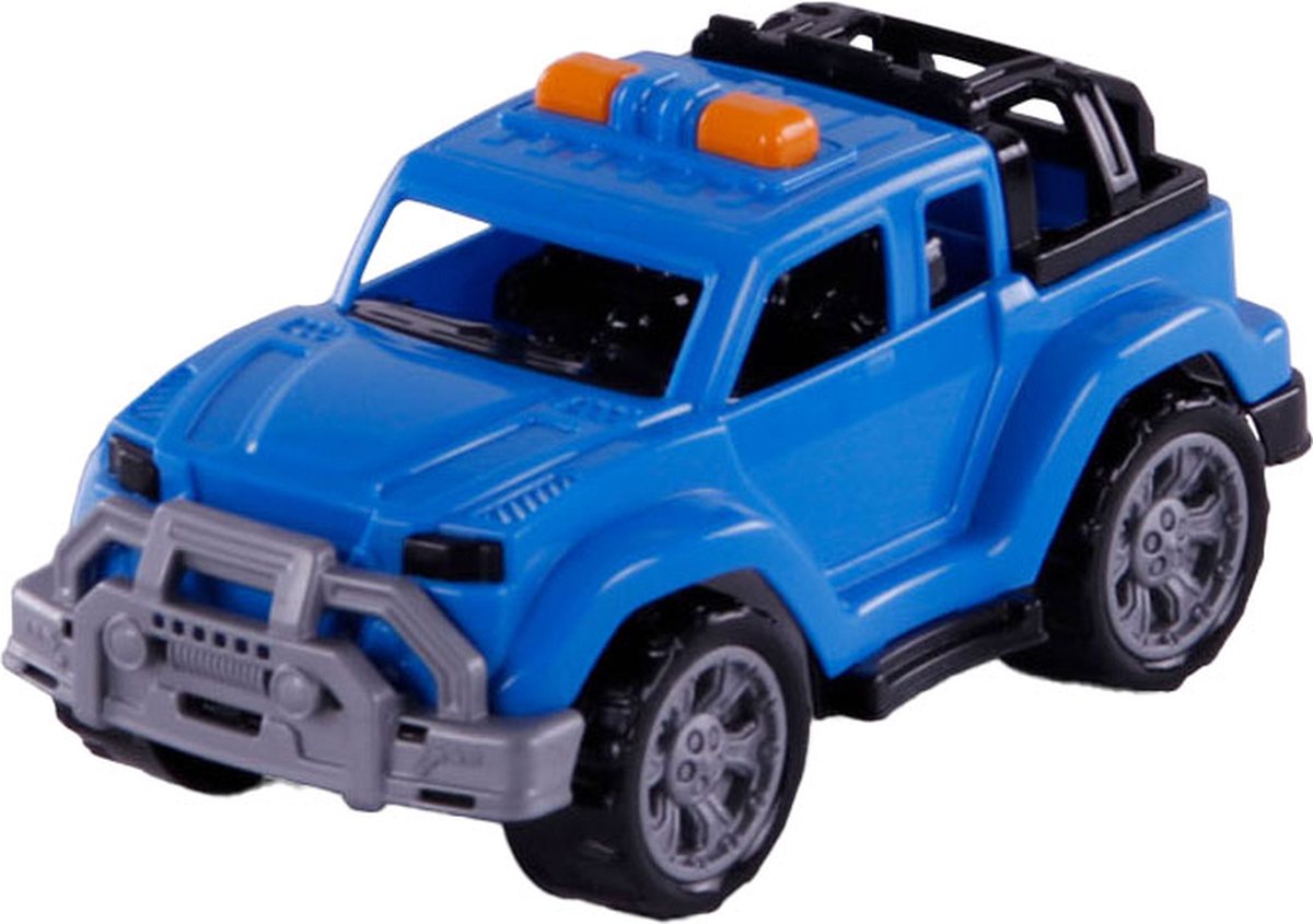Cavallino Toys - Cavallino Trendy Jeep Blue 22cm