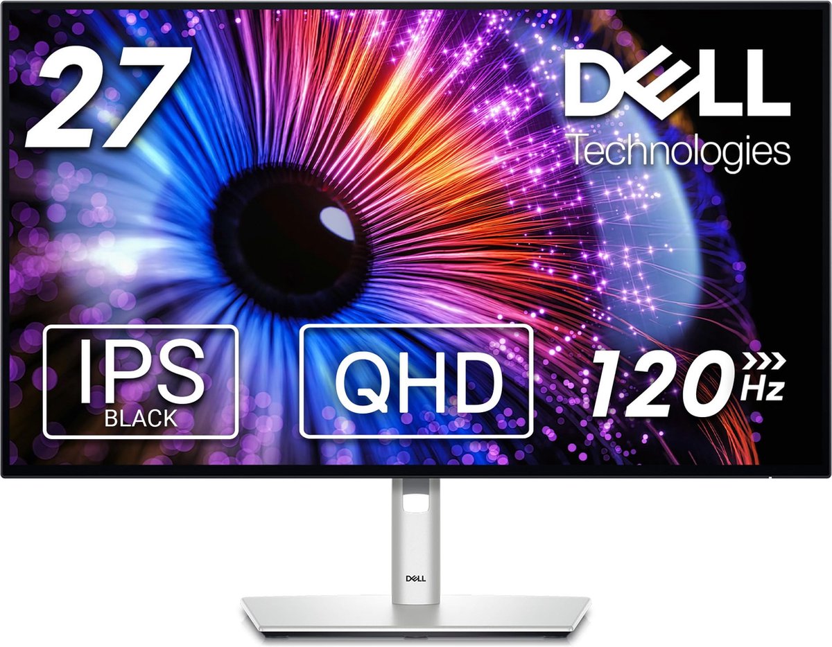 27" Dell UltraSharp U2724DE - 2560x1440 (QHD) - 120Hz - IPS - 90W USB-C