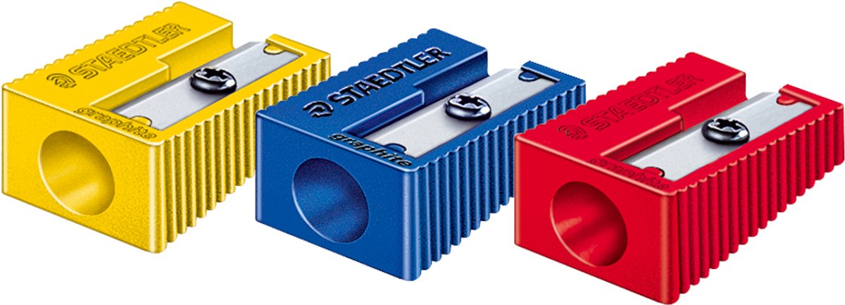Staedtler PLAST SPIDSER ENKEL Ø 8,2mm 100 ASS/KOP
