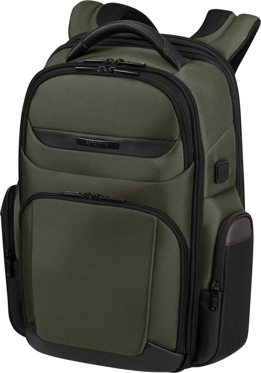 Samsonite Pro-DLX 6 Expandable Rygsæk til Laptop 15.6" | Grøn