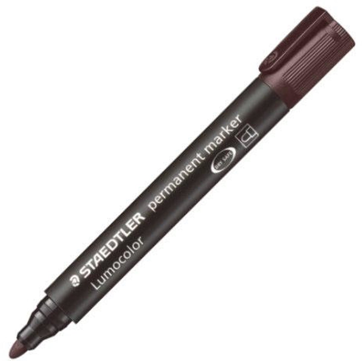 Staedtler LUMOCOLOR MARKER PERMANENT 2mm, 10 STK BRUN
