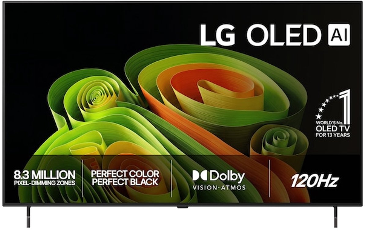 LG 55" Fladskærms TV OLED 4K OLED55B6ELC B6E Series - 55" OLED TV - OLED AI - 4K