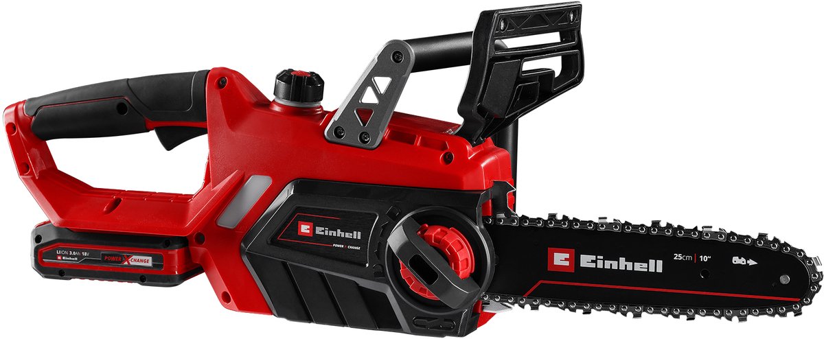 Einhell GE-LC 18/25 Li Kit akku kædesav 25 cm. 1x18V/3,0Ah batteri og lader