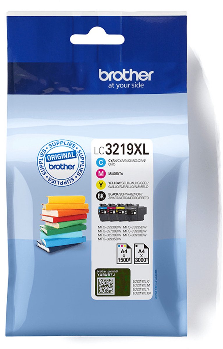 Brother LC 3219XL Value Pack (Yellow Black Magenta Cyan)