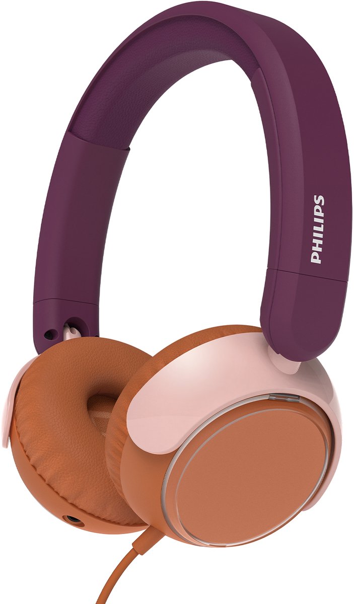 Philips TAK2000MP - Børnehovedtelefon - 85dB Max - Lilla