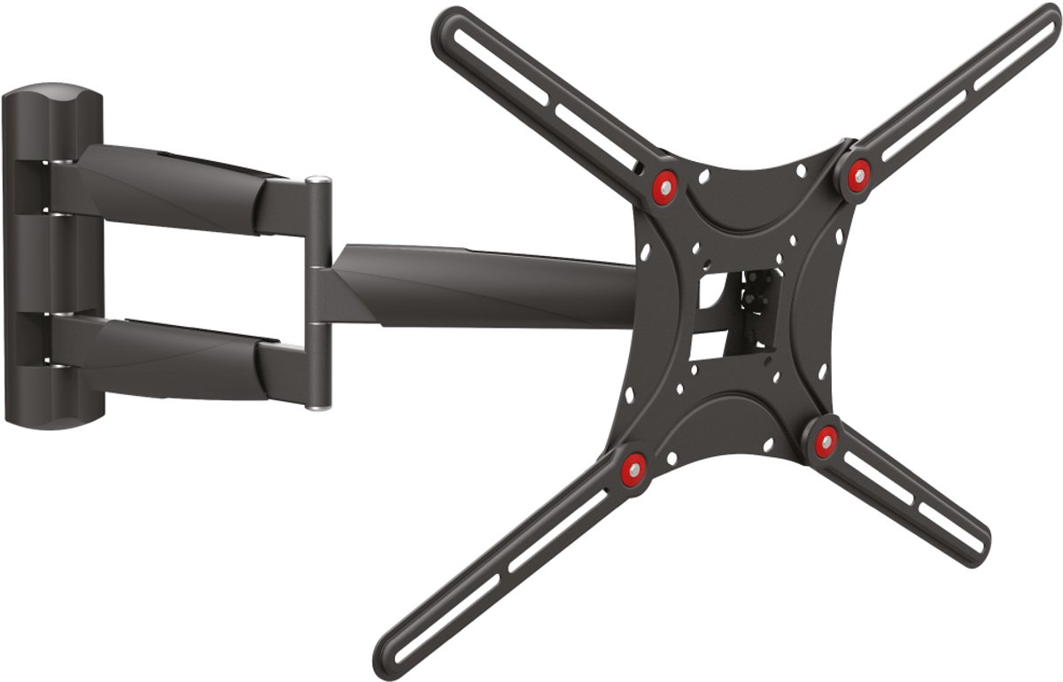 Barkan BM443LP mounting kit - full-motion - for TV - long - black - Maks 50 kg - Maks størrelse 13"-83"