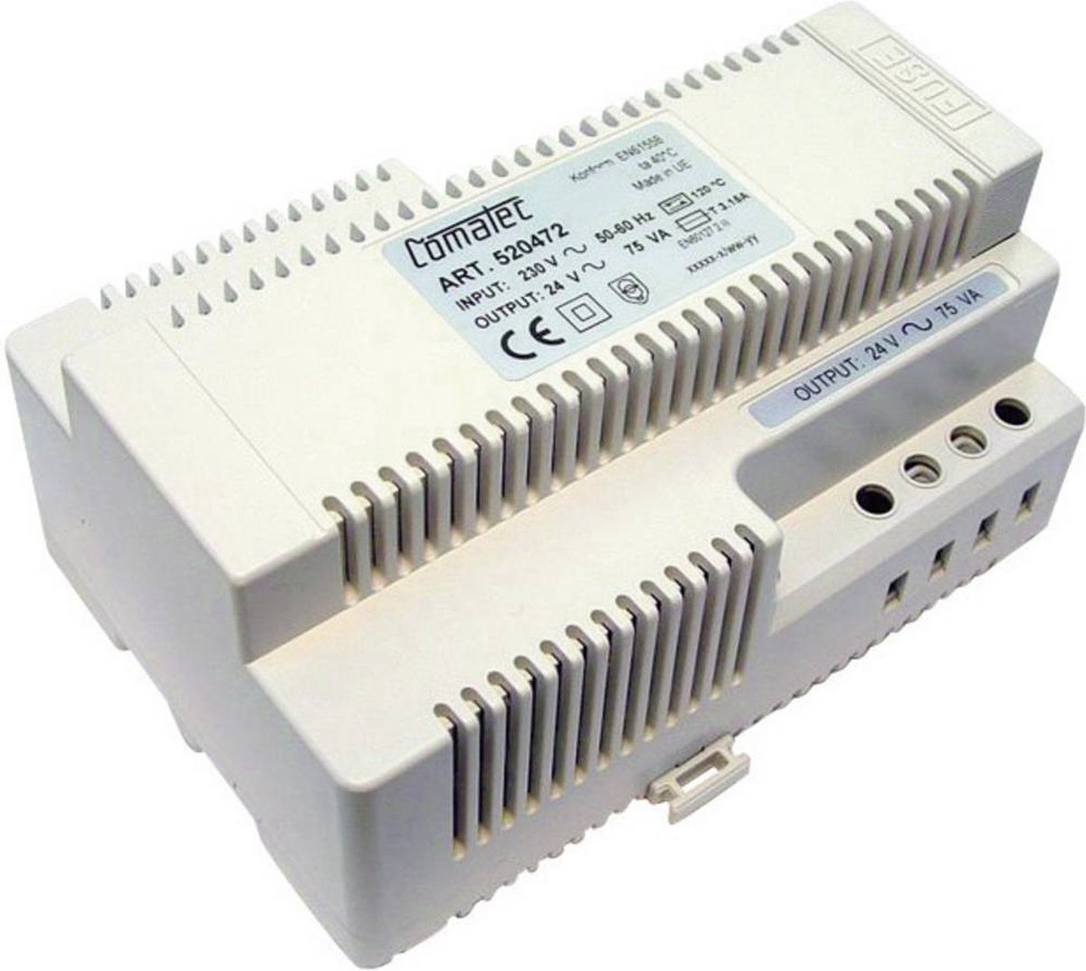 Comatec TBD207524F8 Alimentation rail DIN 24 V/AC 3.13 A 75 VA Contenu 1 pc(s)