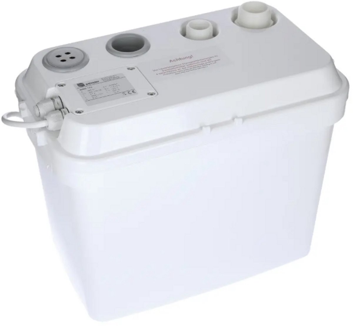 Pompe de relevage pour eaux chargées Zehnder Pumpen SWH 190 11 m