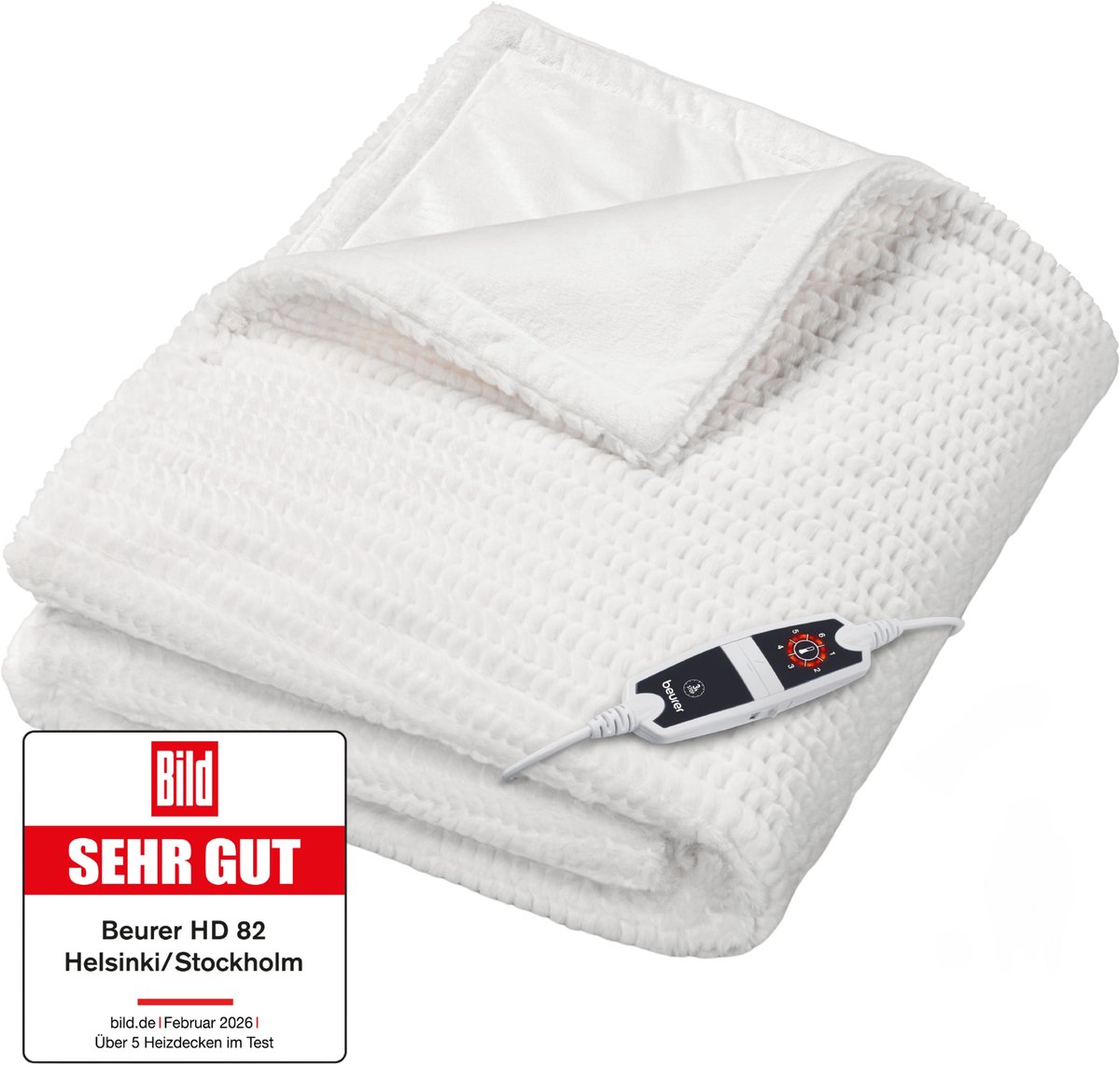 Beurer HD 82 Helsinki Couverture chauffante blanc
