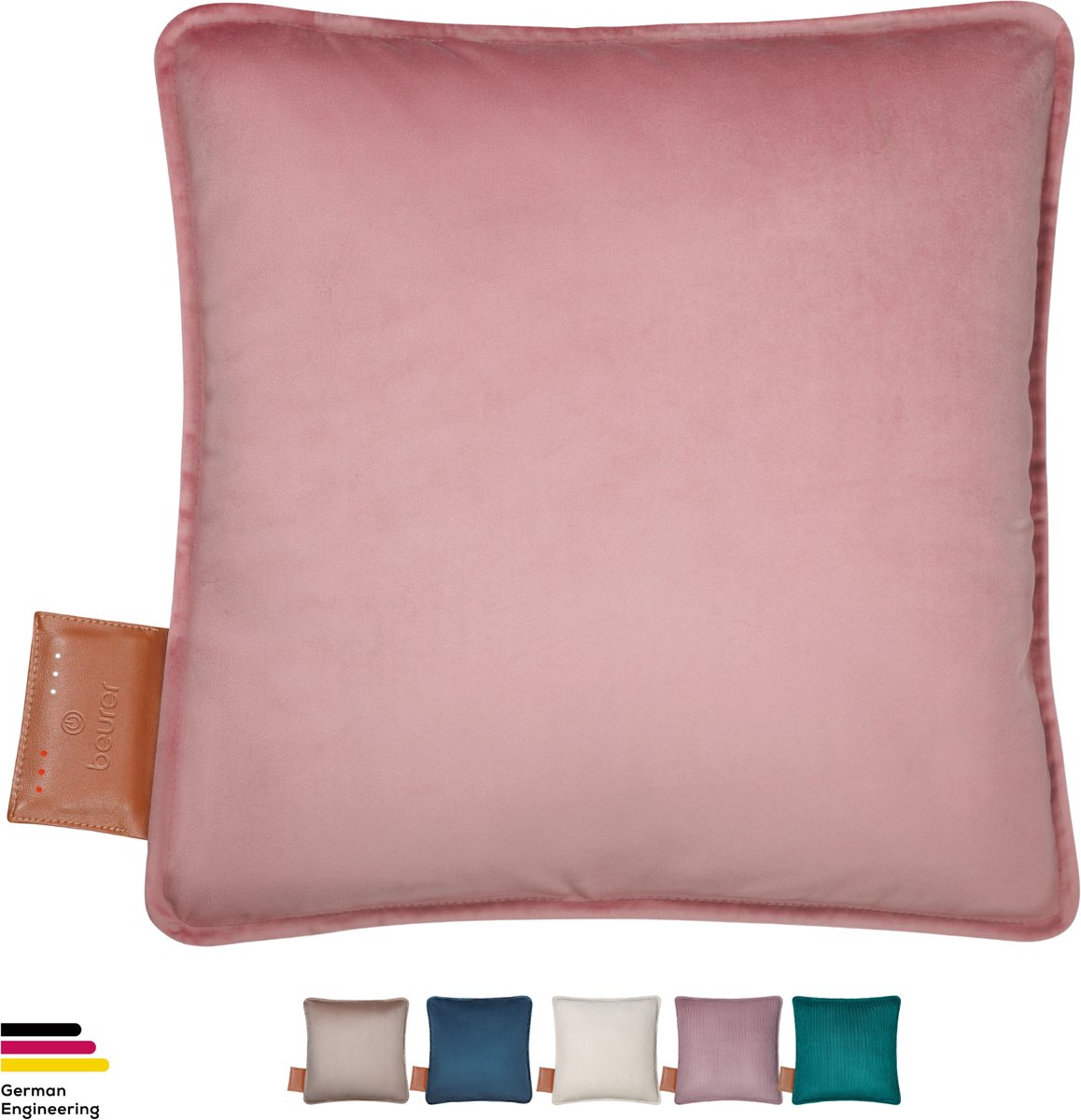 Beurer HK 77 Heaty blush-rose Coussin chauffant rose poudré