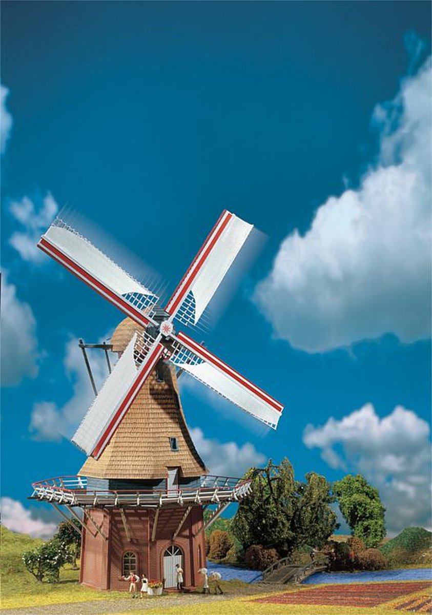 Moulin à vent motorisé, voie H0