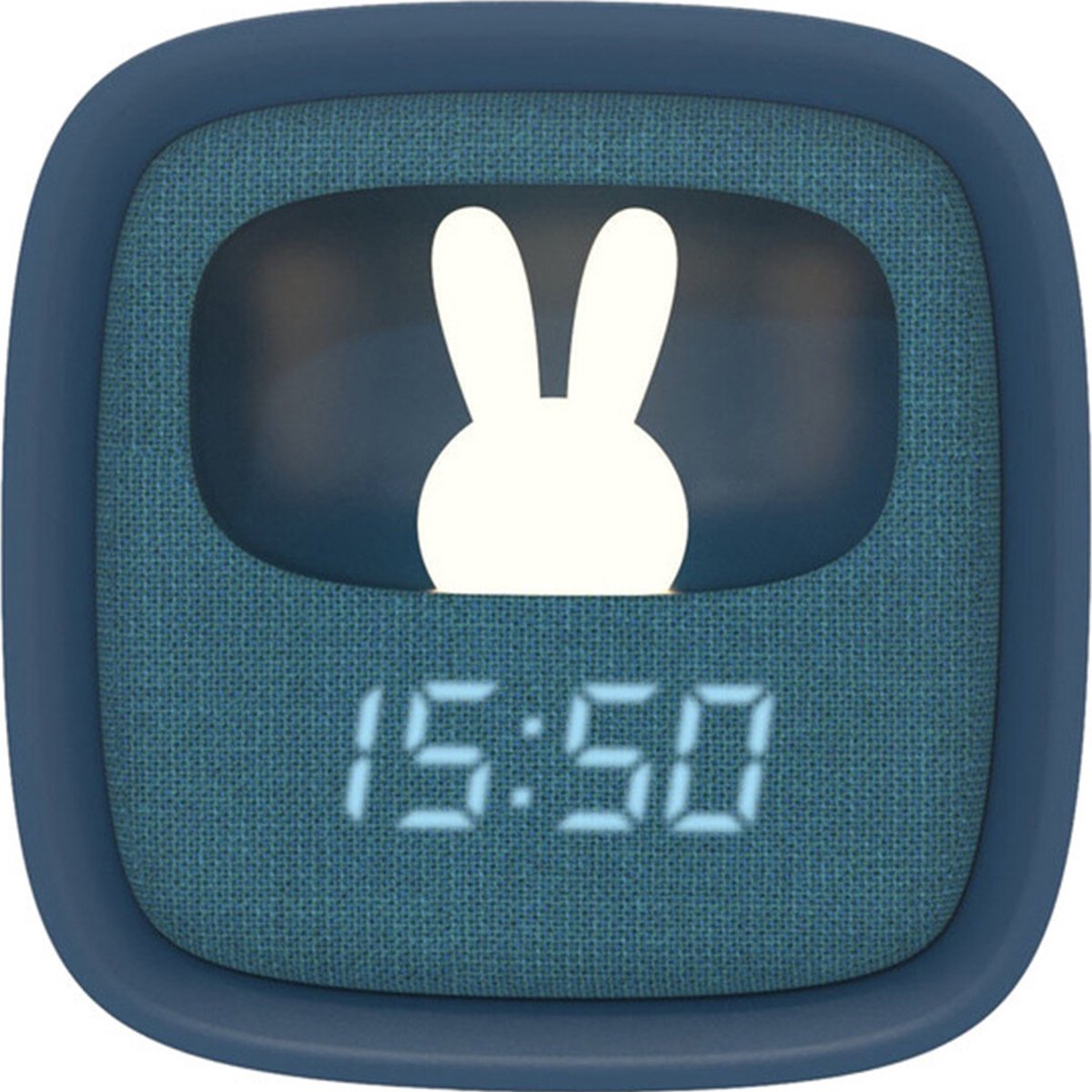 MOB Alarm Clock with Light Billy Clock Dark Blue