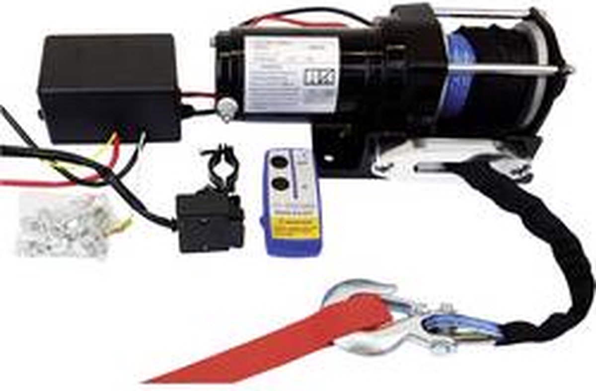 Treuil à câble Berger & Schröter 31778 Force de traction (en roulant)=2.722 kg télécommande sans fil