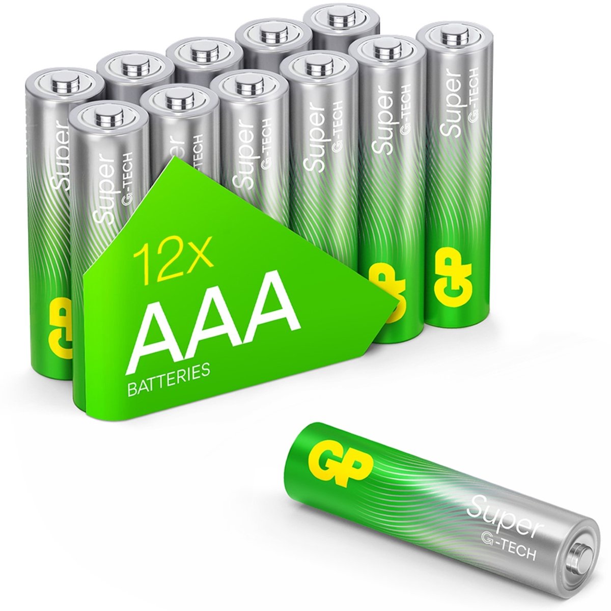 GP Battery Super Alkaline AAA/LR03 12-pack