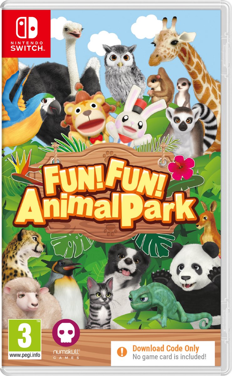 FUN! FUN! Animal Park (Code in a Box) - Nintendo Switch - Fest