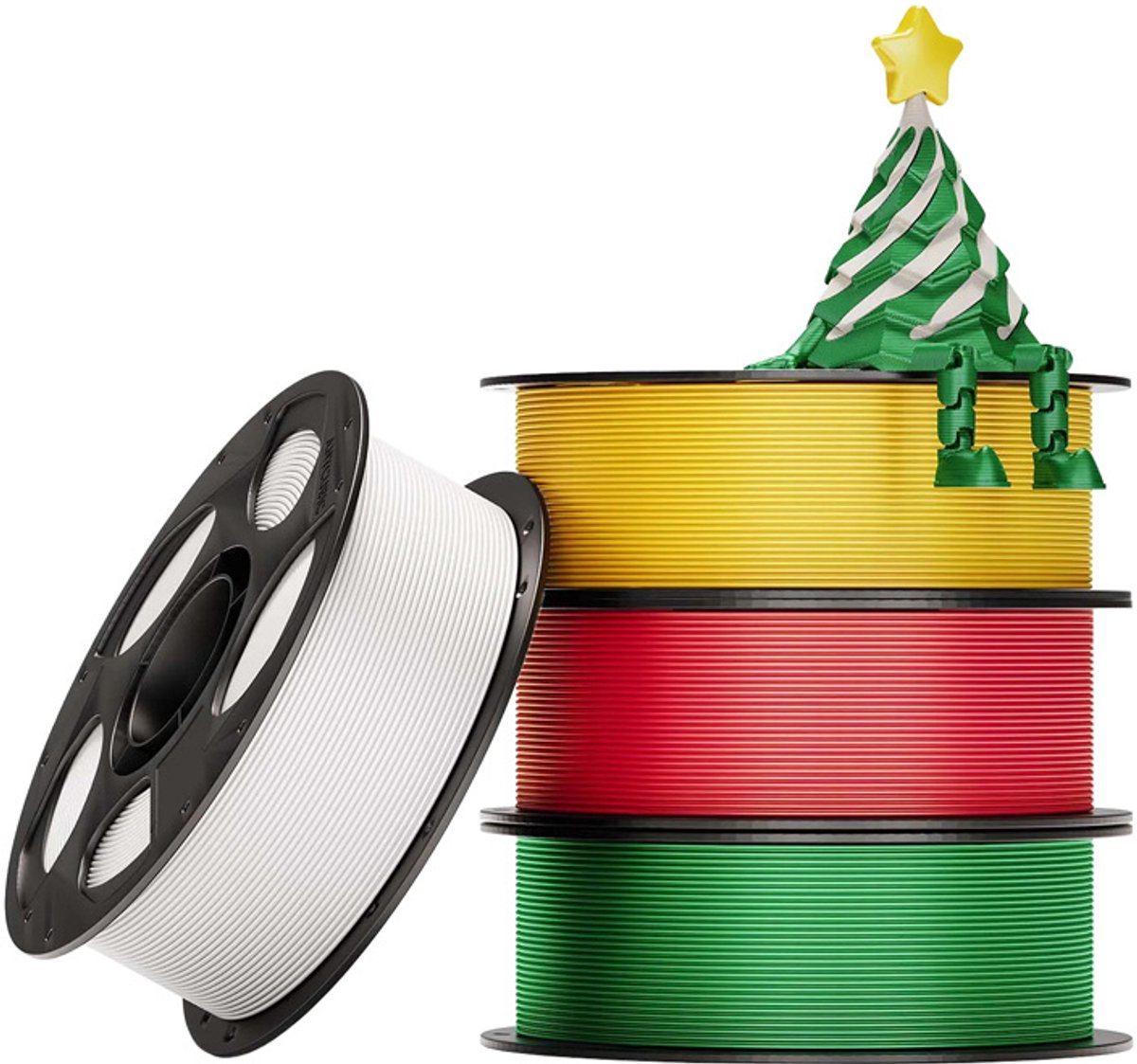 ANYCUBIC PLA Filament Set 4 pcs - Christmas