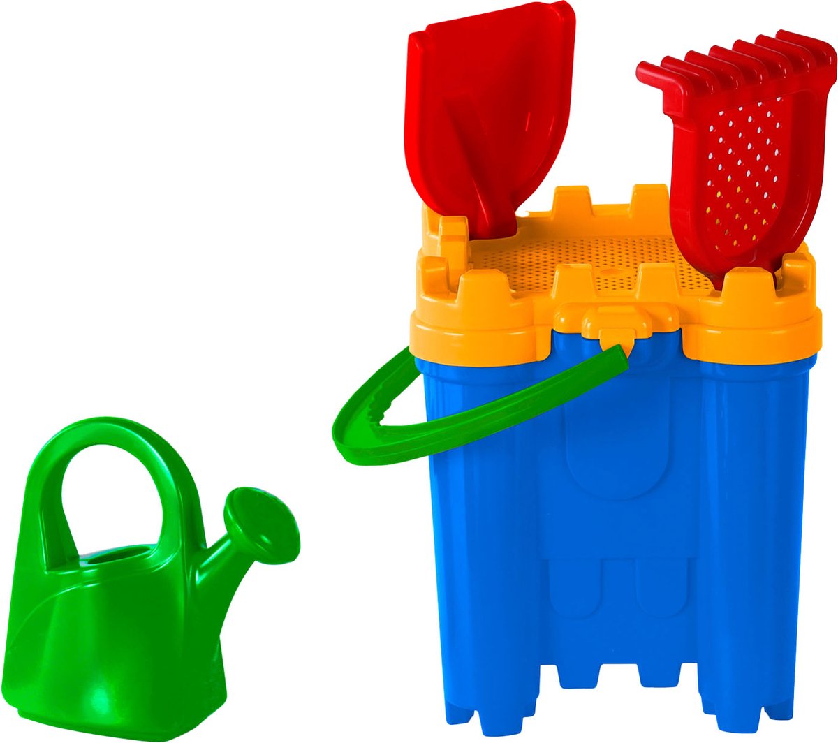 Cavallino Toys - Cavallino Castle Bucket Set with Watering Can 4pcs.