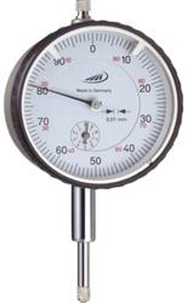 Comparateur HELIOS PREISSER 0701110 10 mm Lecture: 0.01 mm 1 pc(s)