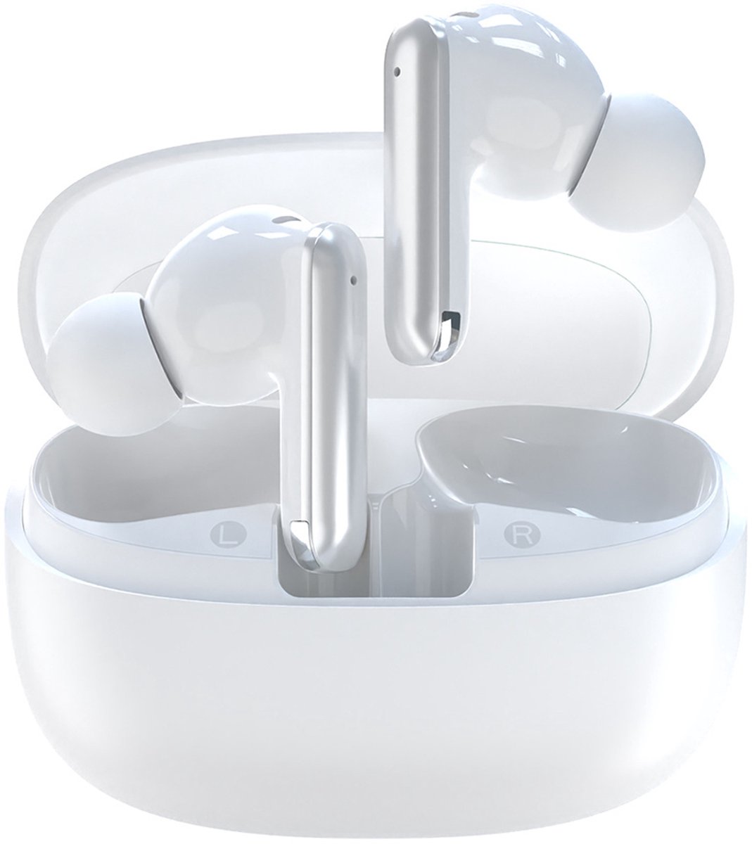 Dudao U21 TWS ANC ENC Bluetooth Wireless Headphones - White