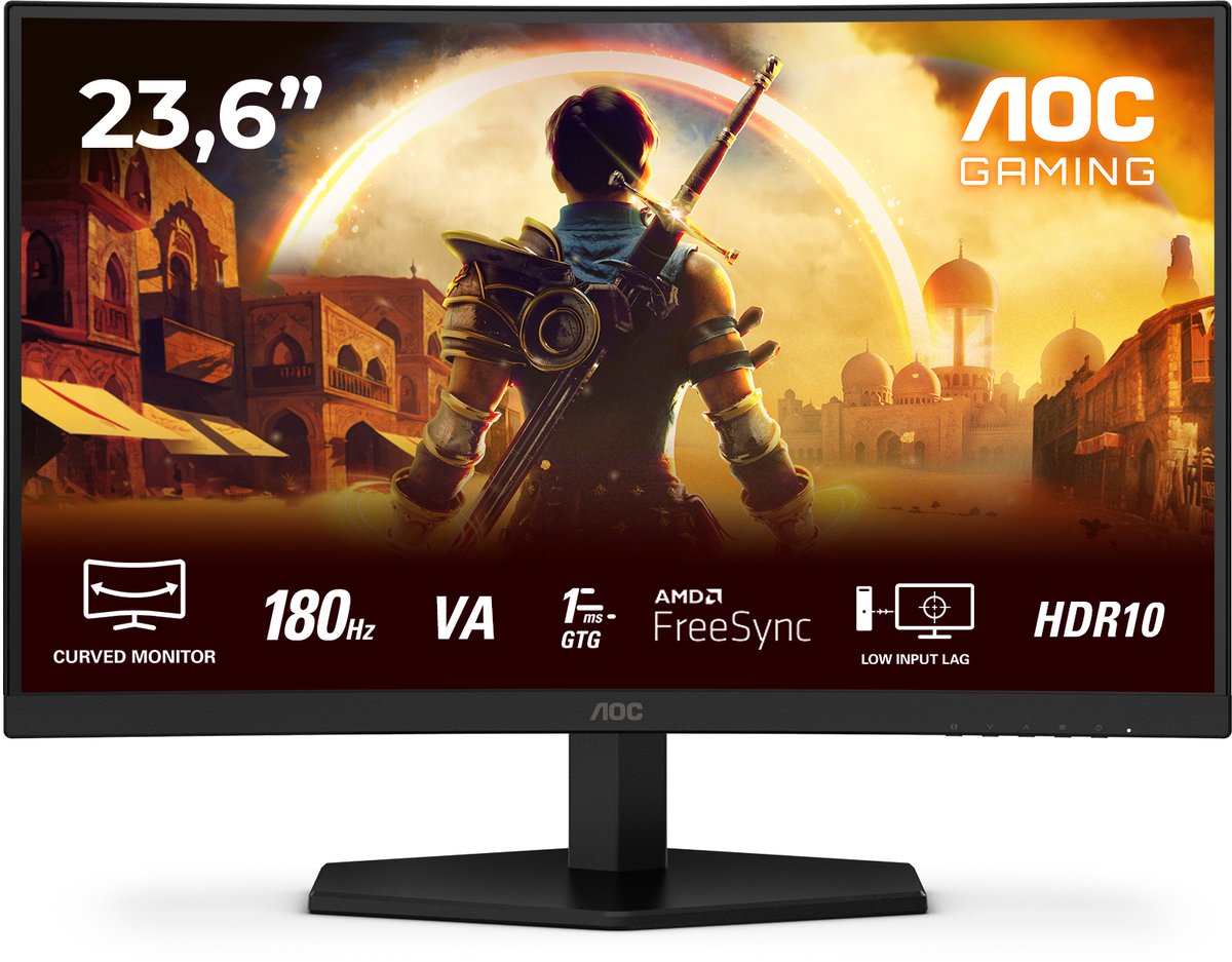24" AOC Gaming C24G42E - 1920x1080 (FHD) - 180Hz - VA