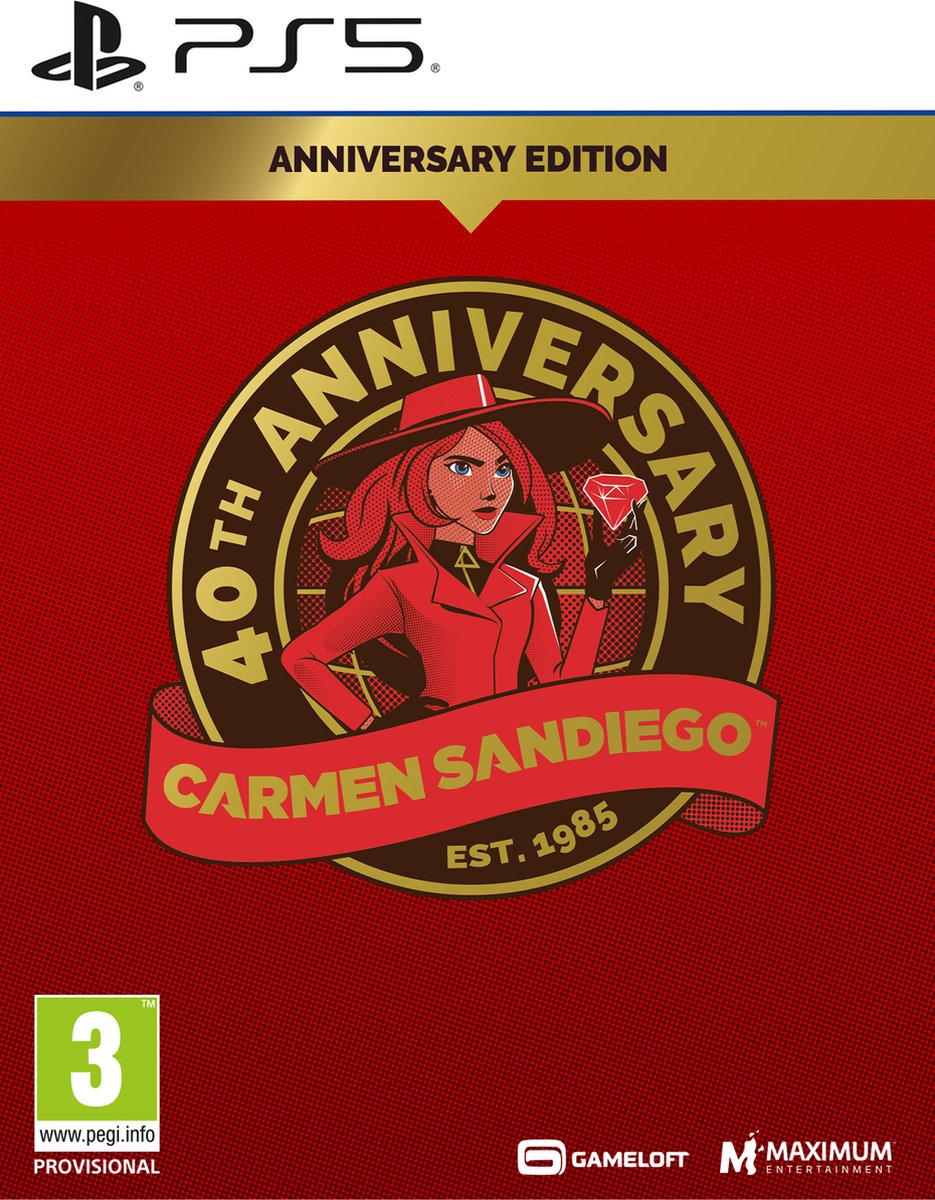 Carmen Sandiego (40th Anniversary Edition) - Sony PlayStation 5 - Action/Adventure