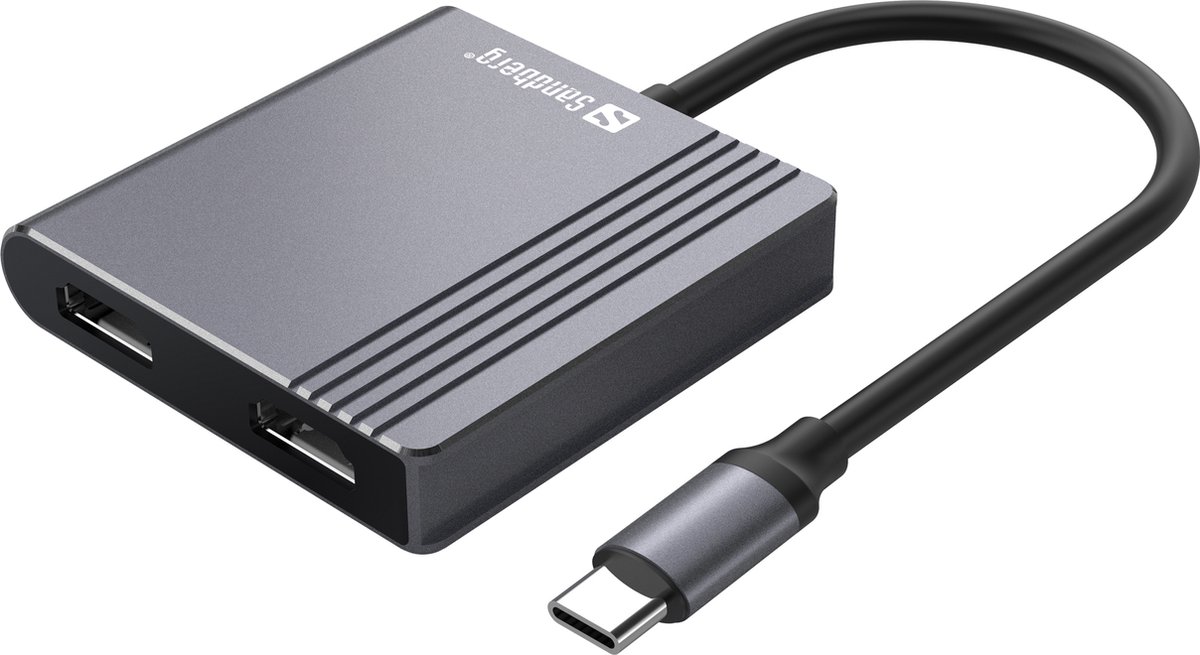 Sandberg USB-C Dock 2xHDMI+USB+PD