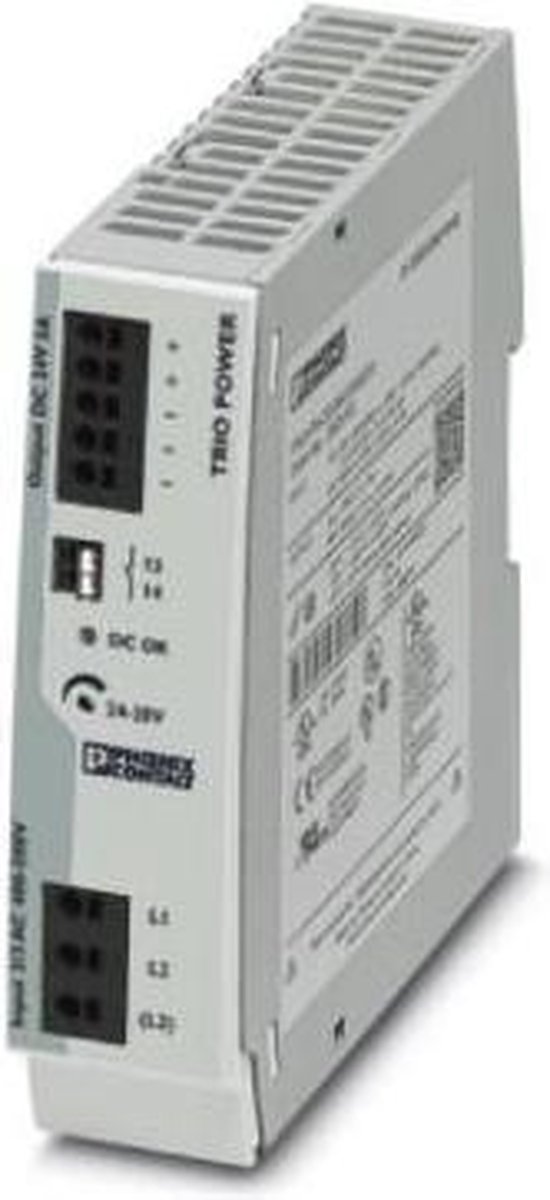 Alimentation rail DIN Phoenix Contact TRIO-PS-2G/3AC/24DC/5 5 A 120 W