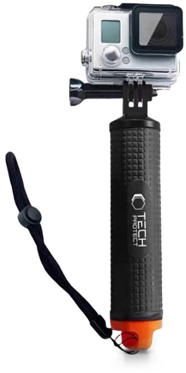 Tech-Protect GA100 Hand Grip Buoyancy Grip for GoPro / DJI - Black