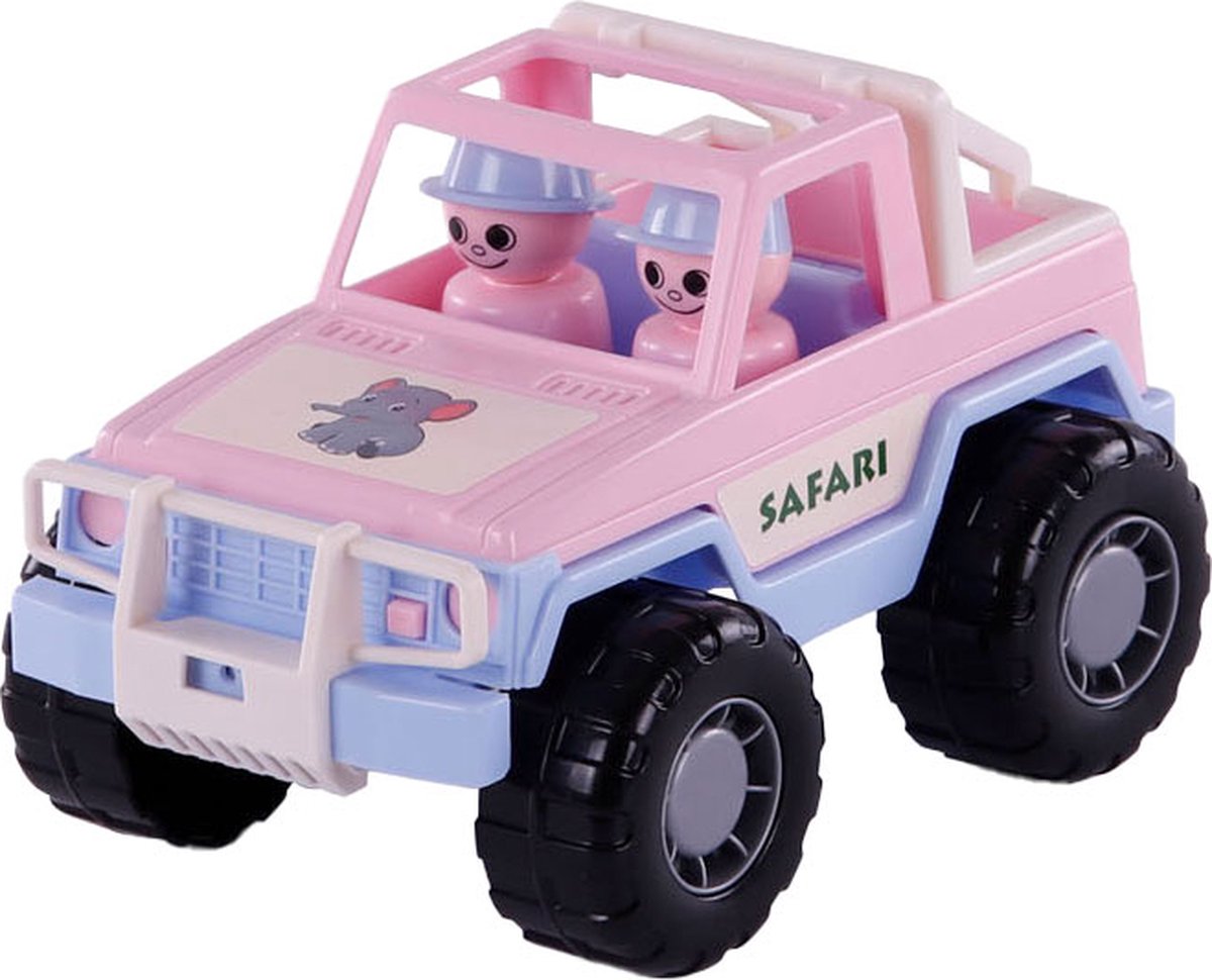Cavallino Toys - Cavallino Jeep Pink with 2 Toy Figures