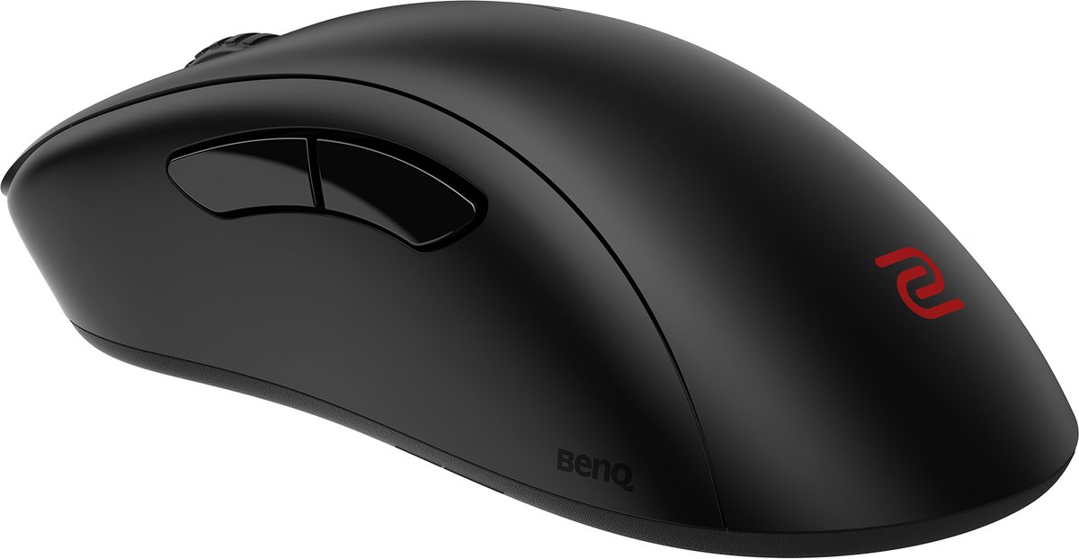 BenQ Zowie EC2-DW (Medium) Wireless Mouse for Esports - Gaming Mus - Optisk - 7 knapper - Sort